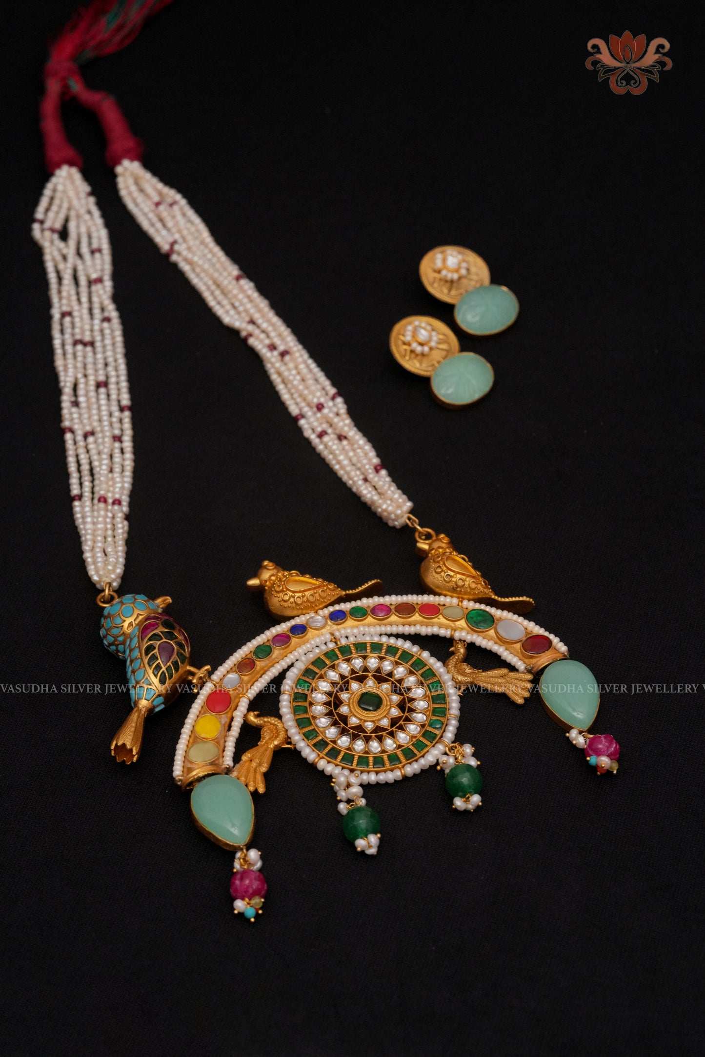 Fusion Antique Kundan Haaram